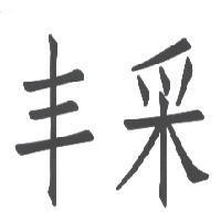 丰采