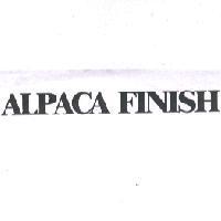 ALPACA FINISH 之設計圖