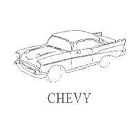 CHEVY BEL AIR 1957 BODY I WITH CHEVY