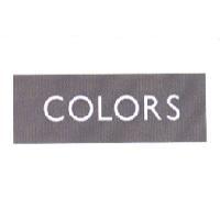COLORS on a grey background