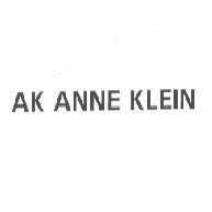 AK ANNE KLEIN