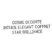 COSME DECORTE INTUICE ELEGANT COFFRET STAR BRILLIANCE