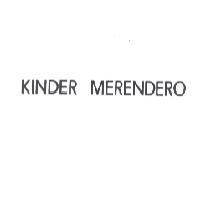KINDER MERENDERO word