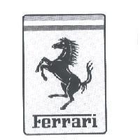 FERRARI and Prancing Horse device in rectangle