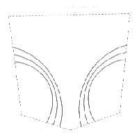 Hollister Women's Rainbow Pocket Design