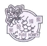 泉發蜂蜜 PURE HONEY 及圖 TRADEMARK