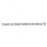 CHARLES WORTHINGTON RESULTS
