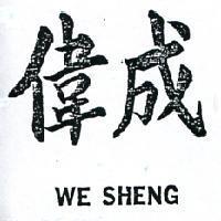 偉成 WE SHENG 