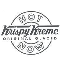 HOT KRISPY KREME ORIGINAL GLAZED NOW & DESIGN