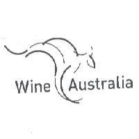 WINE AUSTRALIA plus logo of kangaroo