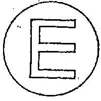 E 字及圓圖形 