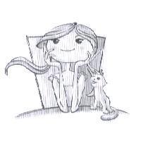 糖果女孩圖