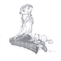糖果女孩圖