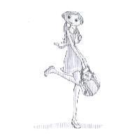糖果女孩圖