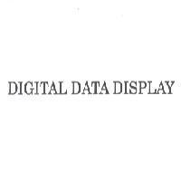 DIGITAL DATA DISPLAY