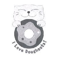 I Love Doughnuts! 甜甜圈貓設計圖