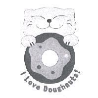 I Love Doughnuts! 甜甜圈貓設計圖