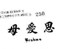 母愛思 Brahms