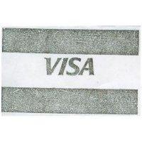 GOLD, WHITE GOLD BANDS DESIGN WITH VISA 