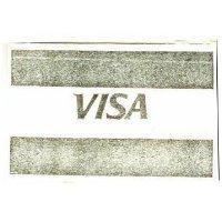 GOLD, WHITE GOLD BANDS DESIGN WITH VISA 