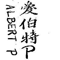 愛伯特 P ALBERT P 