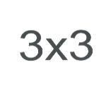 3x3