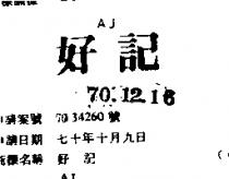 好記 AJ 