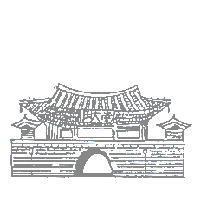 南大門及圖