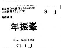 年振峯 NIAN JENN FENG