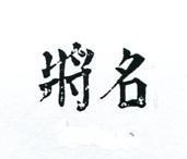名將