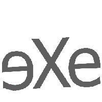 eXe 〈第一個 e 左右相反〉