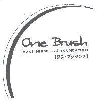ONE BRUSH MAKE BRUSH AND FOUNDATION ワンブラッシュ及圖