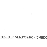 LOVE CLOVER PON PON CHEEK