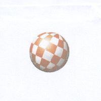 格子花紋圓形圖