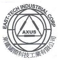 東鐵國際科技工業有限公司 EAST-TECH INDUSTRIAL CORP AXUS 及圖