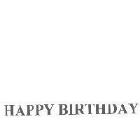 HAPPY BIRTHDAY