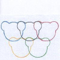 五輪熊圖