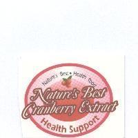 Nature's Best Cranberry Extract 及圖