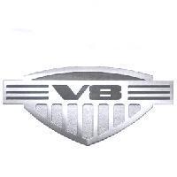 Alpha V8 Badge Design