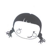 BEA BOO 女娃娃笑臉圖