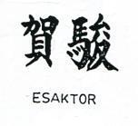 賀駿 ESAKTOR 