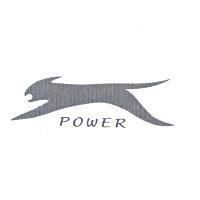 POWER 字形組合及暴耳貓圖