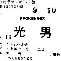 光男 PROKENNEX (禁止處分)1