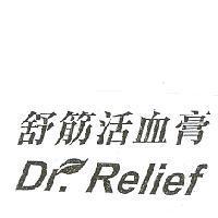 舒筋活血膏 Dr. Relief 及圖