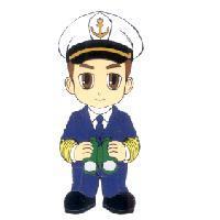 海博館公仔(船長)(彩色)