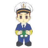 海博館公仔(船長)(彩色)