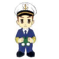 海博館公仔(船長)(彩色)