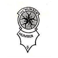 THE HUMBER RADIATING LEGS CYCLE BADGE 