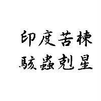 印度苦楝駭蟲剋星