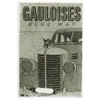 GAULOISES BLUE WAY 及汽車圖 